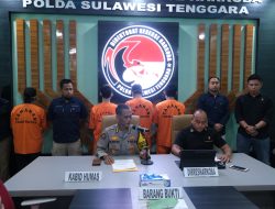 Ditresnarkoba Polda Sultra Ungkap Kasus Narkoba Lintas Provinsi, Dukung Asta Cita Program 100 Hari Presiden Prabowo Gibran