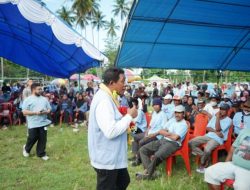 ASR Hugua Janjikan Perbaikan Jalan Saat Kampanye Di Bonegunu Buton Utara