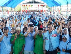 Kampanye Di Kolaka, ASR Komitmen Kembangkan Pelayanan Di Bidang Kesehatan