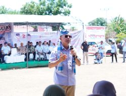 Kampanye Di Tomia Wakatobi, ASR Hugua Janjikan Kesejahteraan Masyarakat Petani