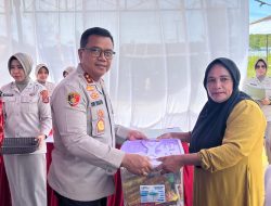 Kapolda Sultra Resmikan Sumur Bor Dan Bagikan Bibit Lobster Dalam Bakti Sosial Peringatan HUT ke-53 Korpri