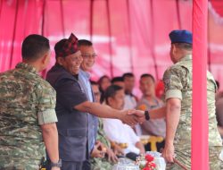 Kuatkan Ekonomi Rakyat, Pemda, DPRD, dan TNI Konawe Groundbreaking Pembangunan 80 Ribu Gerai Kopdes Merah Putih