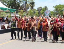 Pawai Ta’aruf STQH Nasional ke-XXVIII di Kendari Memukau, Kontingen Konawe Tampil Beda