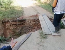 Akses Jalan Vital Konawe Terputus Total Akibat Longsor, Pemkab dan DPRD Bergerak Cepat