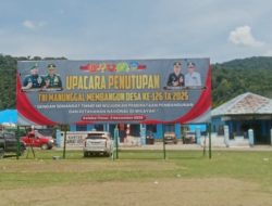 TMMD di Kecamatan Uesi Resmi Ditutup, Bukti Sinergi TNI dan Pemerintah Daerah