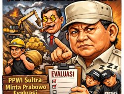 Tambang Ilegal Merajalela di Hutan Lindung, PPWI Sultra Desak Presiden Prabowo Evaluasi Satgas PKH